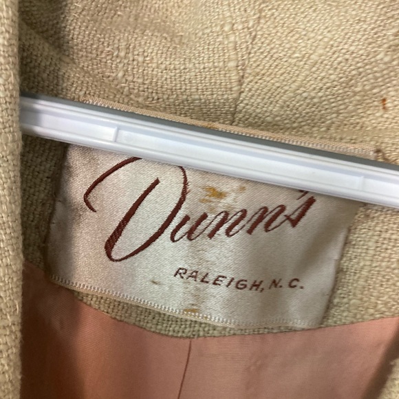 Vintage Dunn's Tan Oversized Blazer M-L - Picture 7 of 7